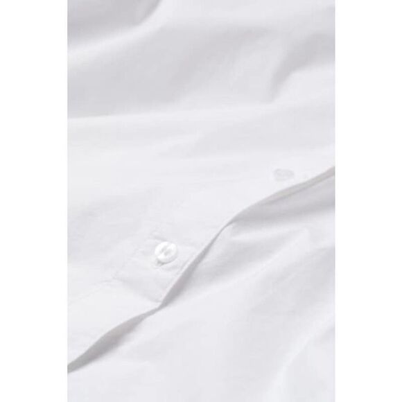 H&M EUC Oversized Button Down Shirt Dress White Size S - Picture 4 of 10